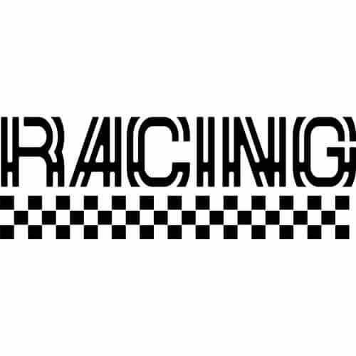 Racing Decal Sticker - RACING-E-DECAL