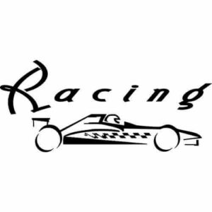 Racing-F Decal Sticker