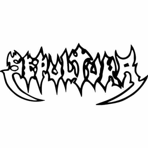 Sepultura Thrash Metal Band Vinyl Decal Car Truck Window Guitar Laptop Sticker