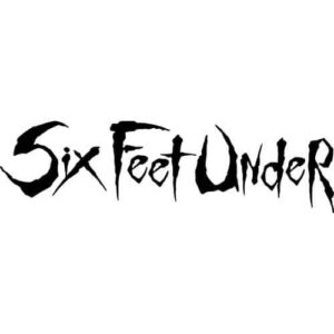 Six Feet Under Band Logo Decal Sticker