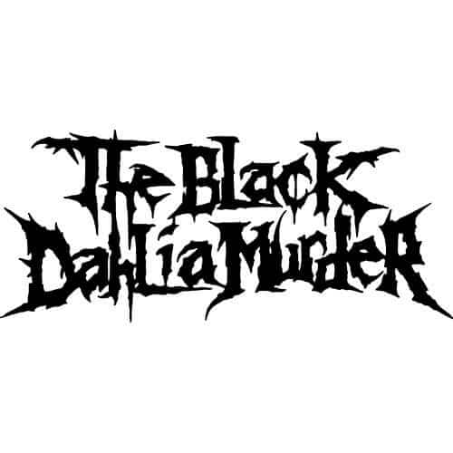 The Black Dahlia Murder Band Decal Sticker Black Dahlia Murder Band Decal Thriftysigns