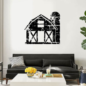 Distressed Barn Wall Art Decal