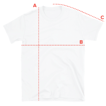 Gildan-T-Shirt-Product-Measurements