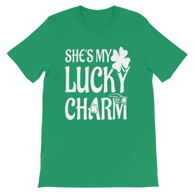 She's My Lucky Charm T-shirt Saint Patrick's Day