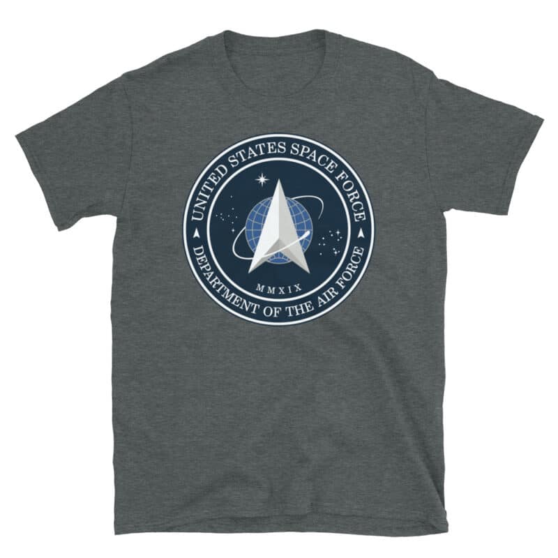 United States Space Force T-shirt Dark Heather
