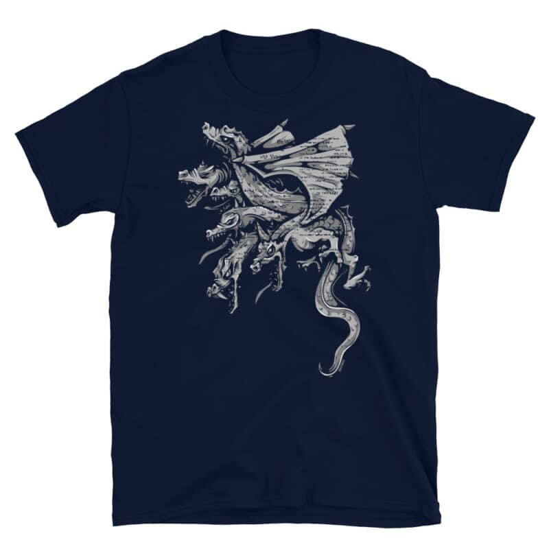 Hydra Dragon T-shirt Navy