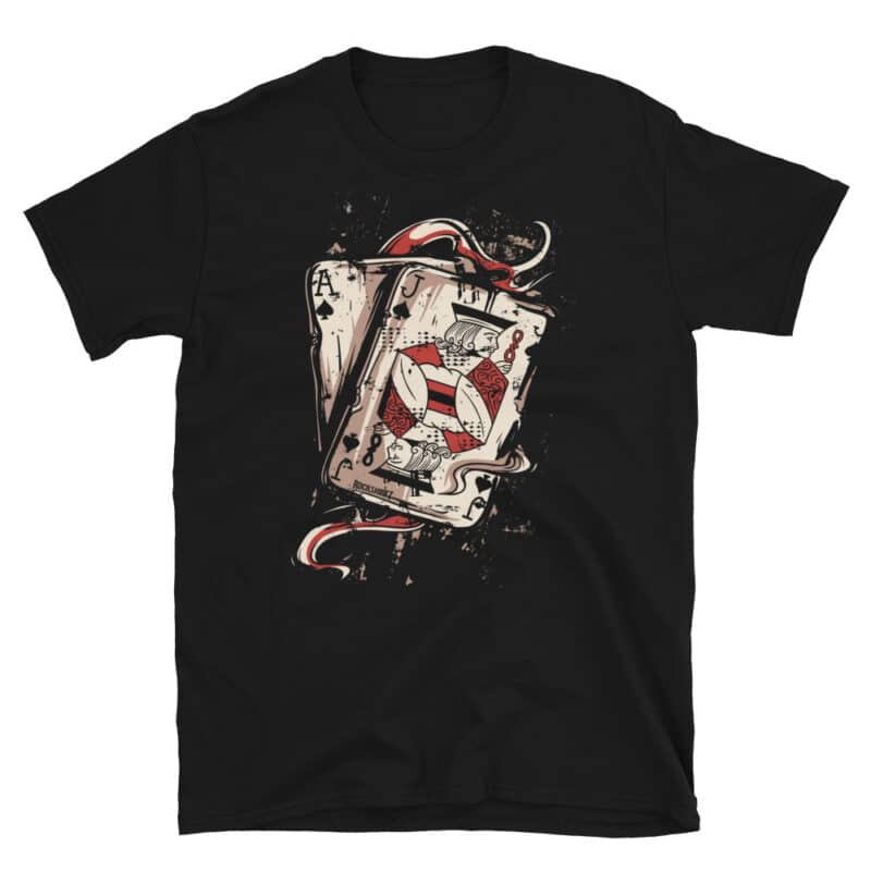 Ace Jack Suited Poker T-shirt