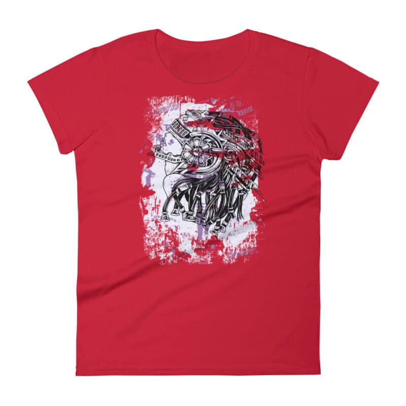 Steampunk Virtual Reality T-shirt - Red