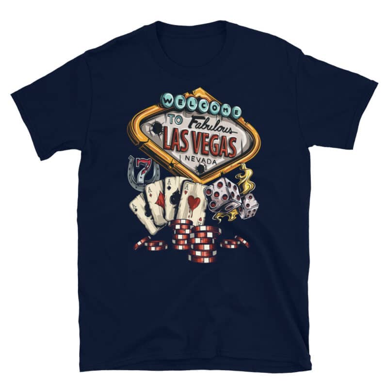Welcome To Las Vegas T-shirt Navy