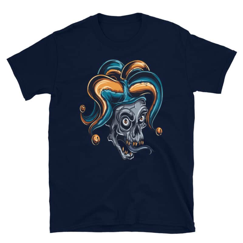 Joker Skull T-shirt Navy