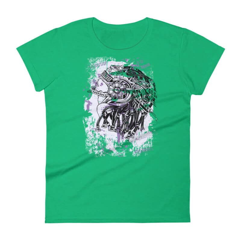 Steampunk Virtual Reality T-shirt - Green