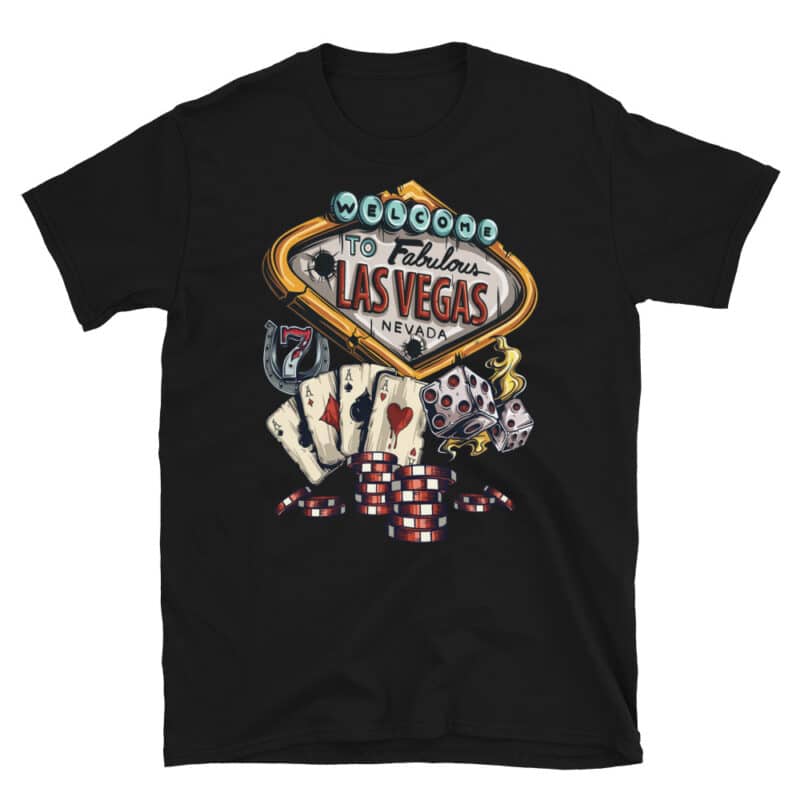 Welcome To Las Vegas T-shirt Black