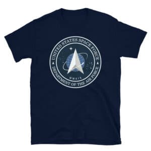 United States Space Force T-shirt Navy