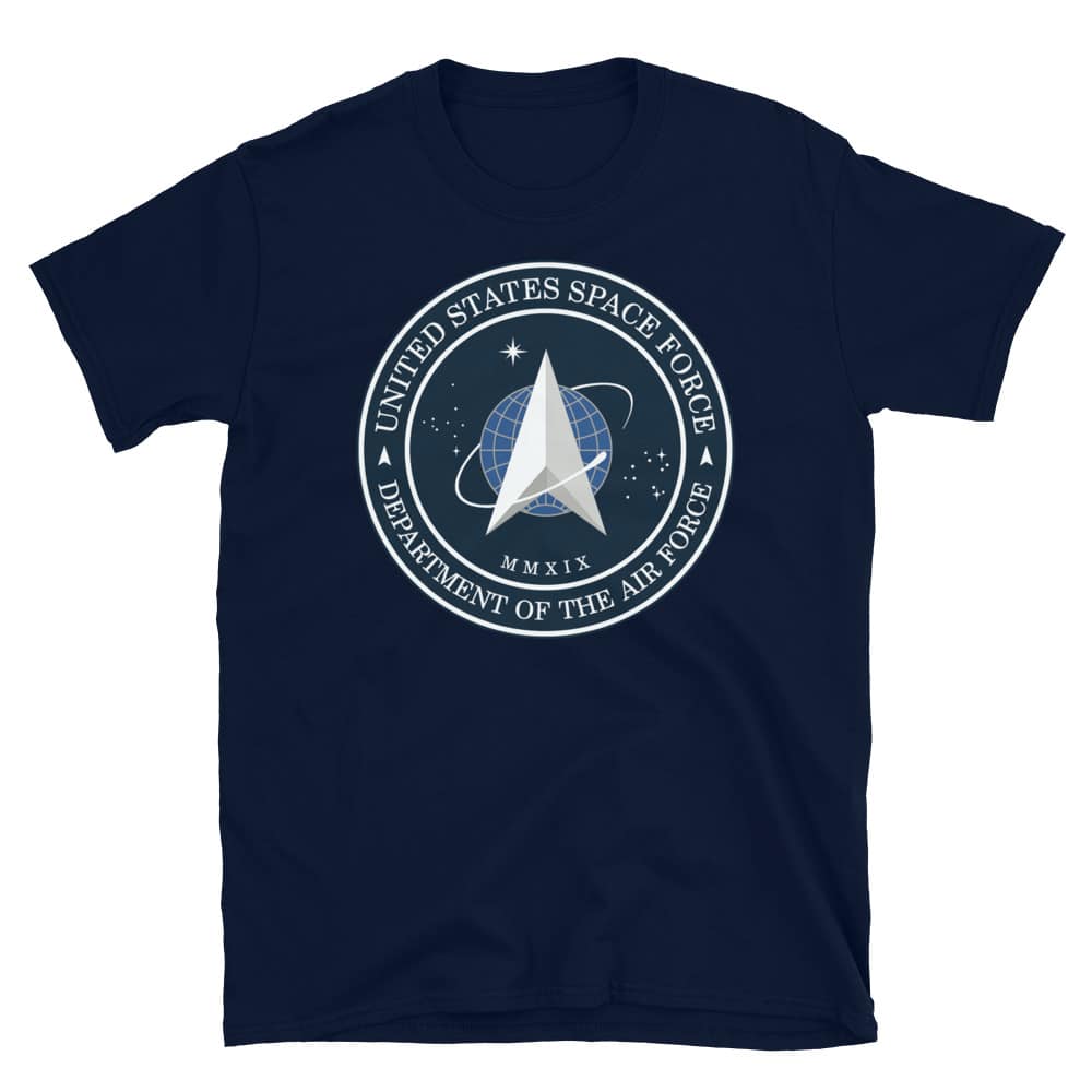 United States Space Force T-shirt Navy