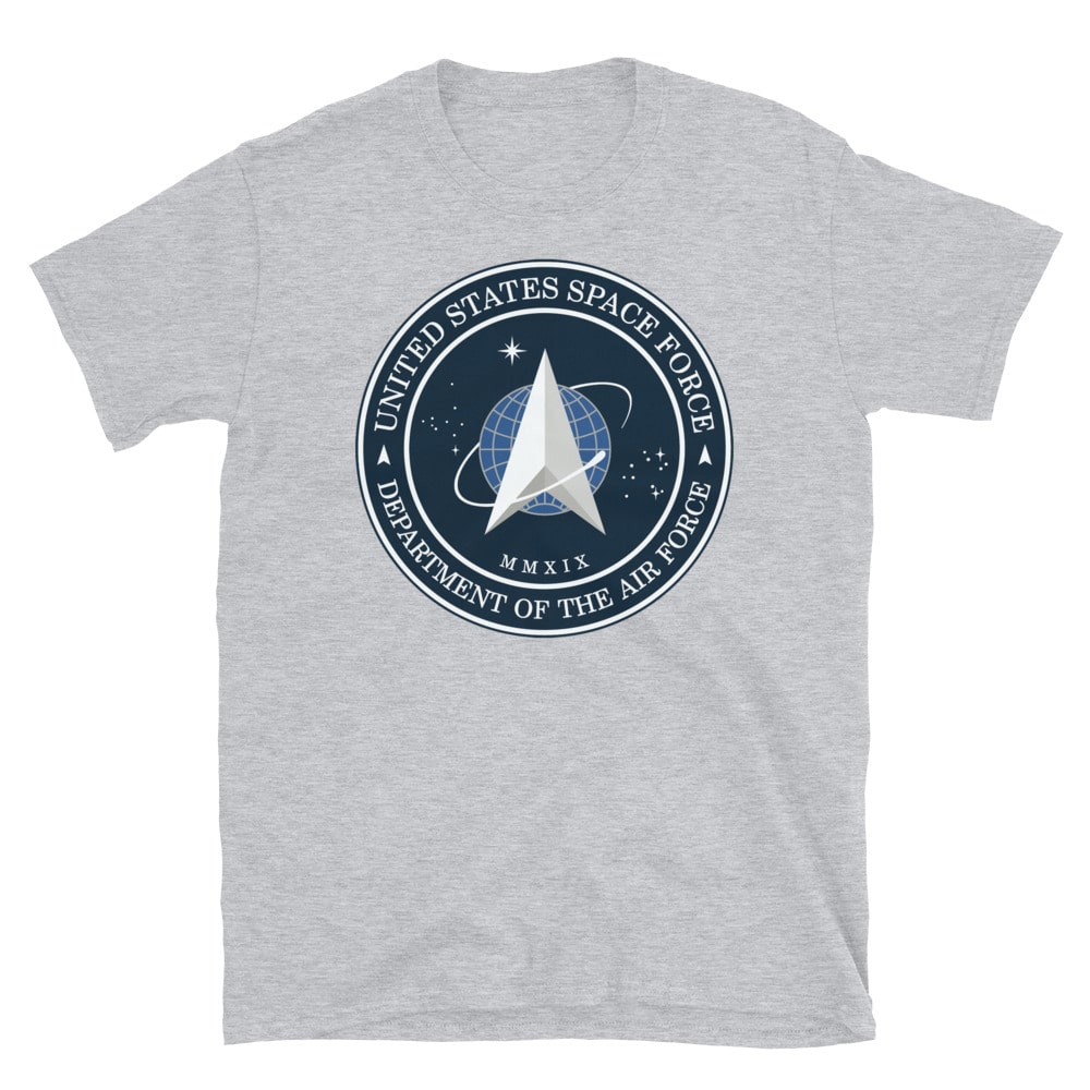United States Space Force T-shirt Grey