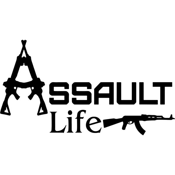 Assault Life Decal Sticker