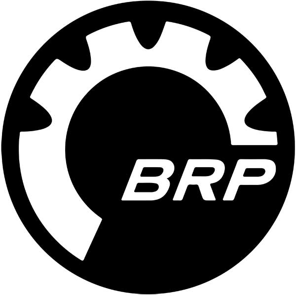 Bombardier BRP Logo Decal Sticker