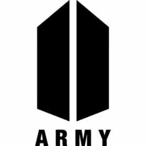 BTS Army Decals Sticker