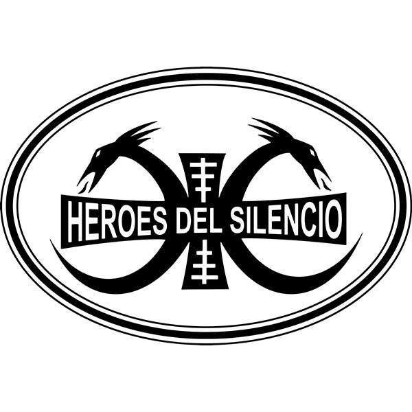 Heroes Del Silencio Decal Sticker - HEROES-DEL-SILENCIO-DECAL