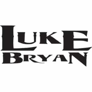 Luke Bryan Decal Sticker