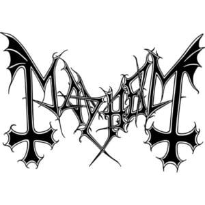 Mayhem Band Logo Decal Sticker