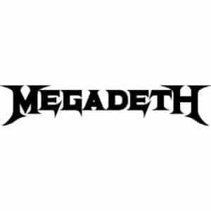 Megadeth Band Logo Decal Sticker