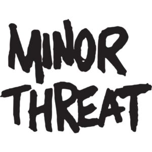 Minor Threat Band Logo Decal Sticker