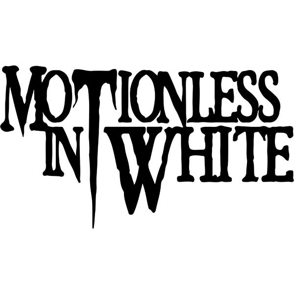 Motionless In White Graphic Die Cut decal sticker Car Truck Boat Window/ 9" 