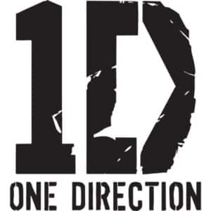 One Direction Band Logo Decal Sticker
