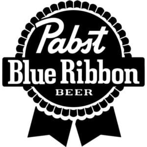 Pabst Blue Ribbon Decal Sticker