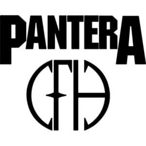 Pantera Cowboys From Hell Decal Sticker