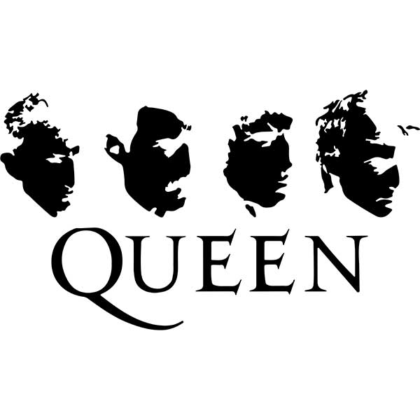 Free Queen Band Logo Svg 468 SVG PNG EPS DXF File.