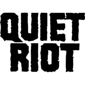 Quiet Riot Band Logo Decal Sticker