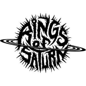 Rings Of Saturn Band Logo Decal Sticker