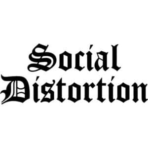 Social Distortion Logo Decal Sticker