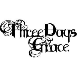 Three Days Grace Band Logo Decal Sticker