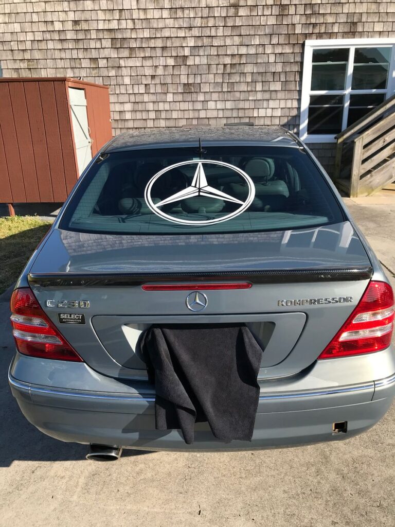 Mercedes-Benz Decal Sticker - MERCEDES-BENZ-LOGO - Thriftysigns