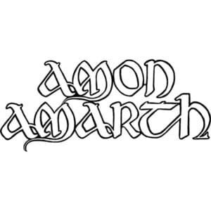 Amon Amarth Band Logo Decal Sticker