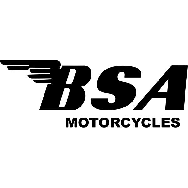 British BSA motorcycle ROYAL STAR 500 emblem decal sticker LG 5" color options 
