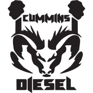 Cummins Diesel Ram Decal Sticker