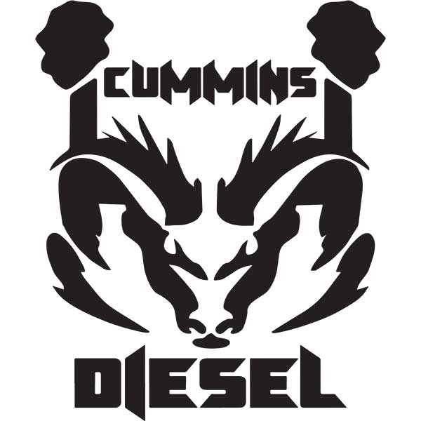 cummins diesel sticker