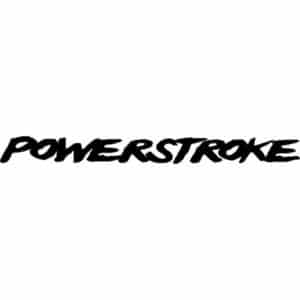 Ford Powerstroke Decal Sticker