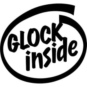 Glock Inside Decal Sticker