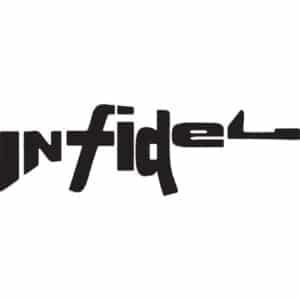 Infidel Gun Decal Sticker