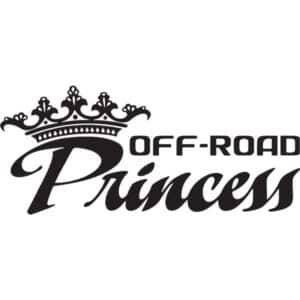 Off Road Princess Decal Sticker