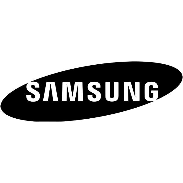 SAMSUNG logo,badge,decal,sticker,aufkleber silver/black 20x3mm 