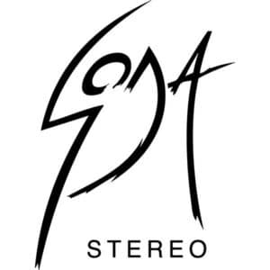 Soda Stereo Band Logo Decal Sticker