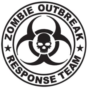 Zombie Outbreak Response Team Decal Sticker