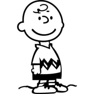 Charlie Brown Decal Sticker
