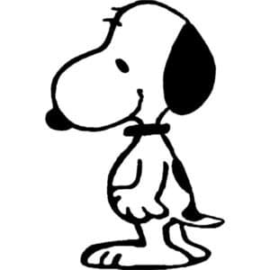 Snoopy Decal Sticker